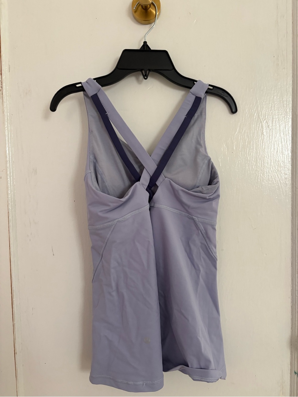 Lululemon Lilac Crossback Athletic Tank Top